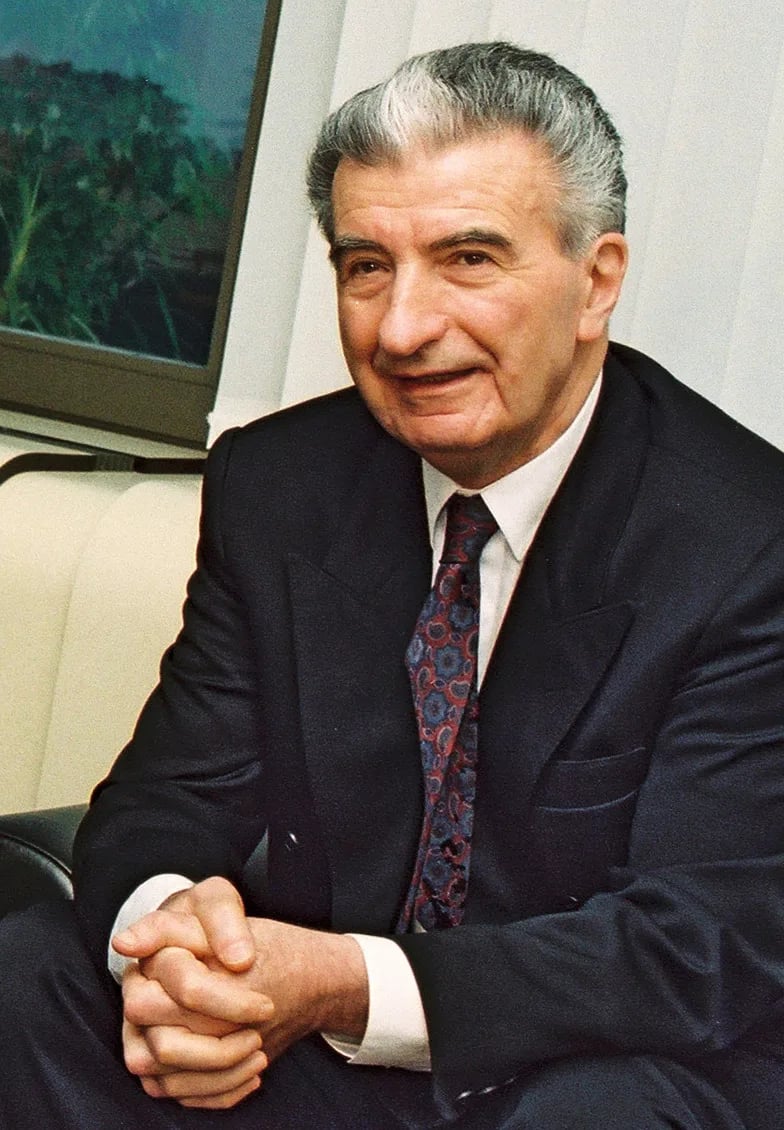Porträt von Kiro Gligorov (1917–2012) – Gedenkseite