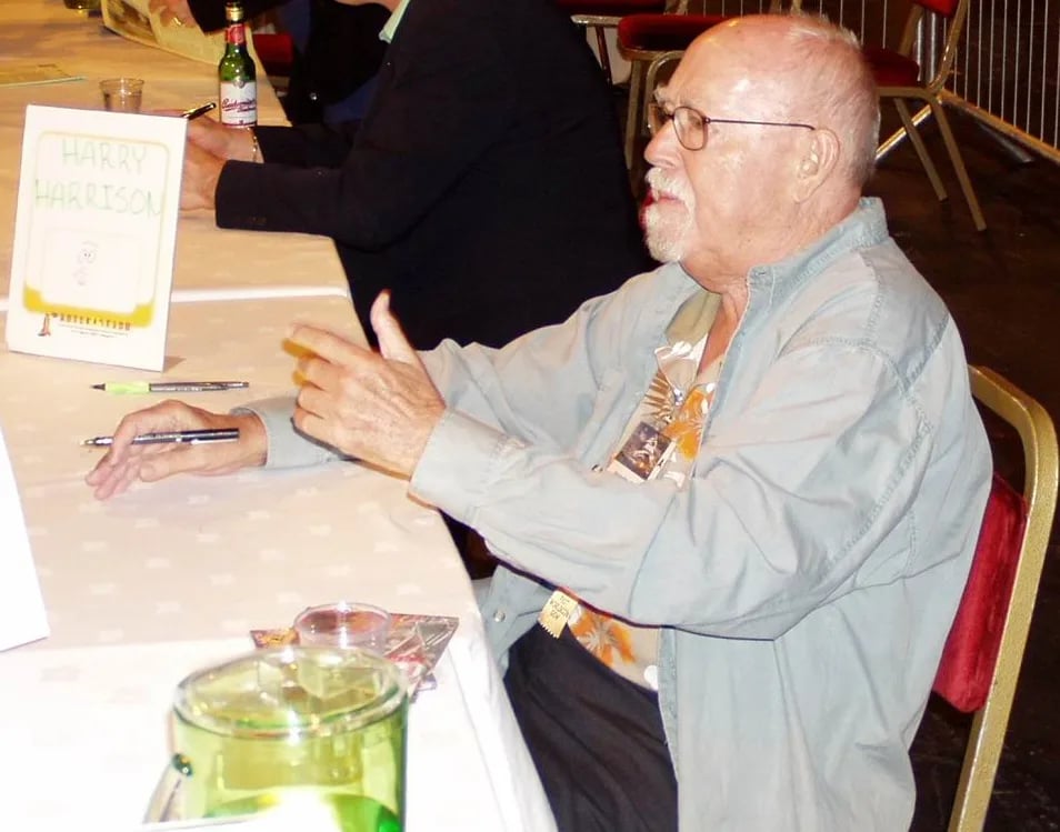 Porträt von Harry Harrison (1925–2012) – Gedenkseite