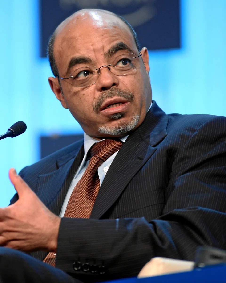 Portrait of Meles Zenawi (1955–2012) – memorial page