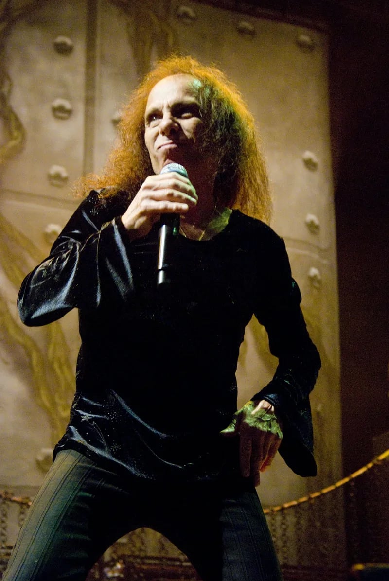 Portrait of Ronnie James Dio (1942–2010) – memorial page