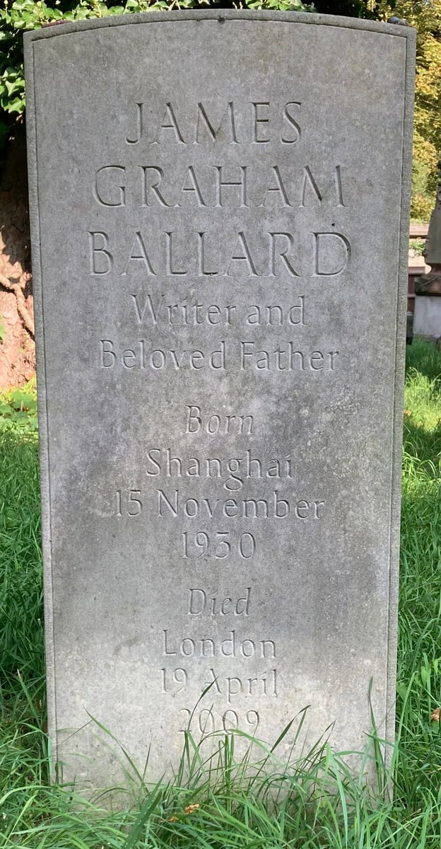 Porträt von James Graham Ballard (1930–2009) – Gedenkseite