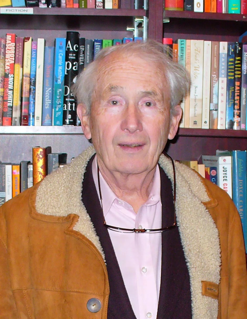 Porträt von Frank McCourt (1930–2009) – Gedenkseite