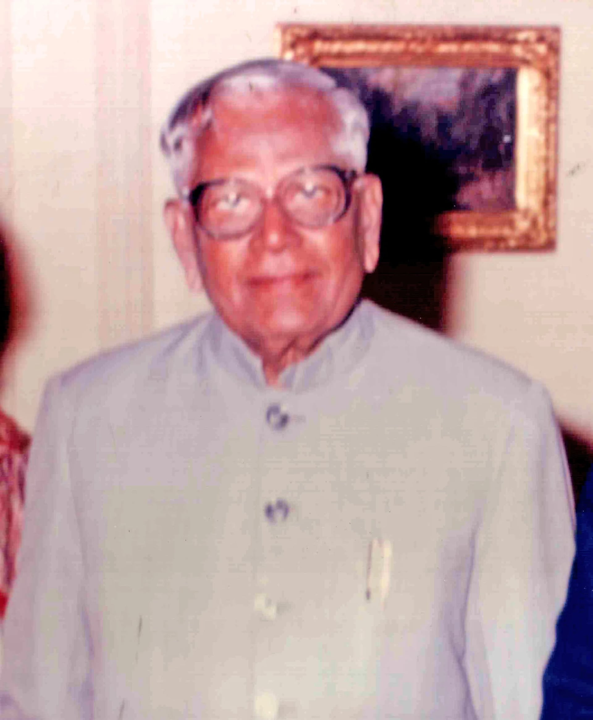 Portrait of R. Venkataraman (1910–2009) – memorial page