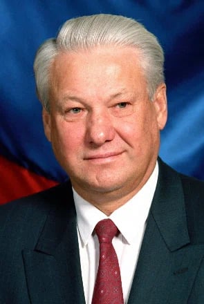 Porträt von Boris Nikolajewitsch Jelzin (1931–2007) – Gedenkseite