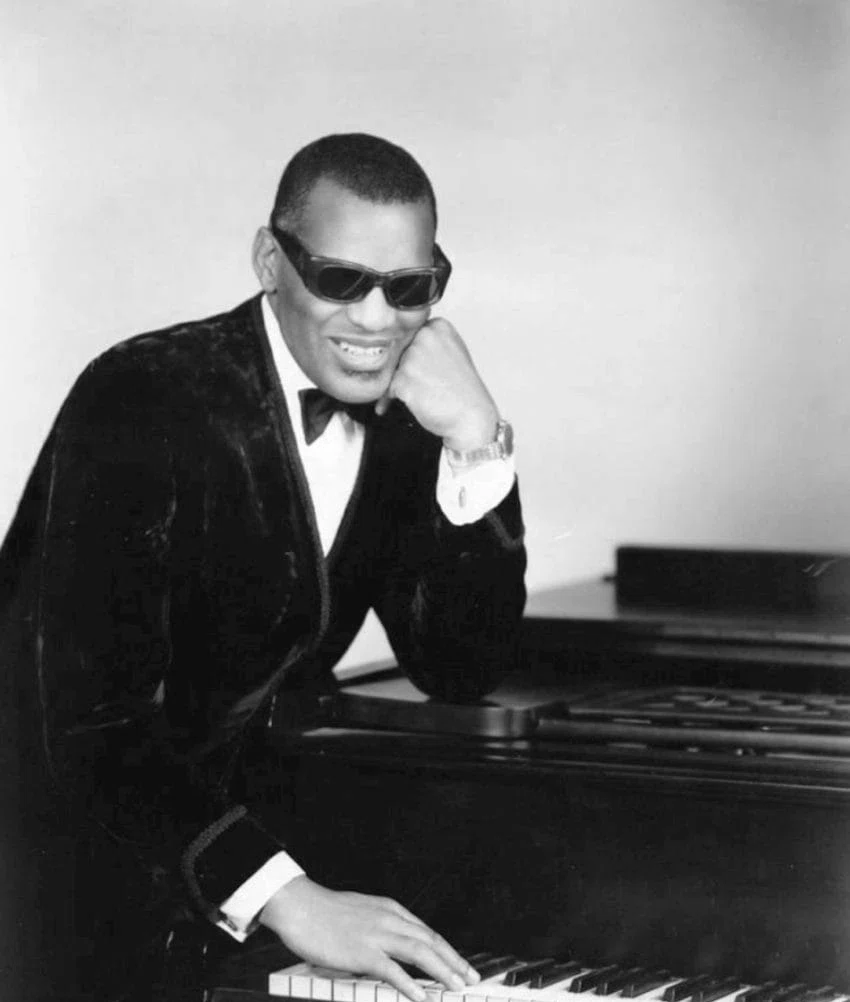 Porträt von Ray Charles (1930–2004) – Gedenkseite