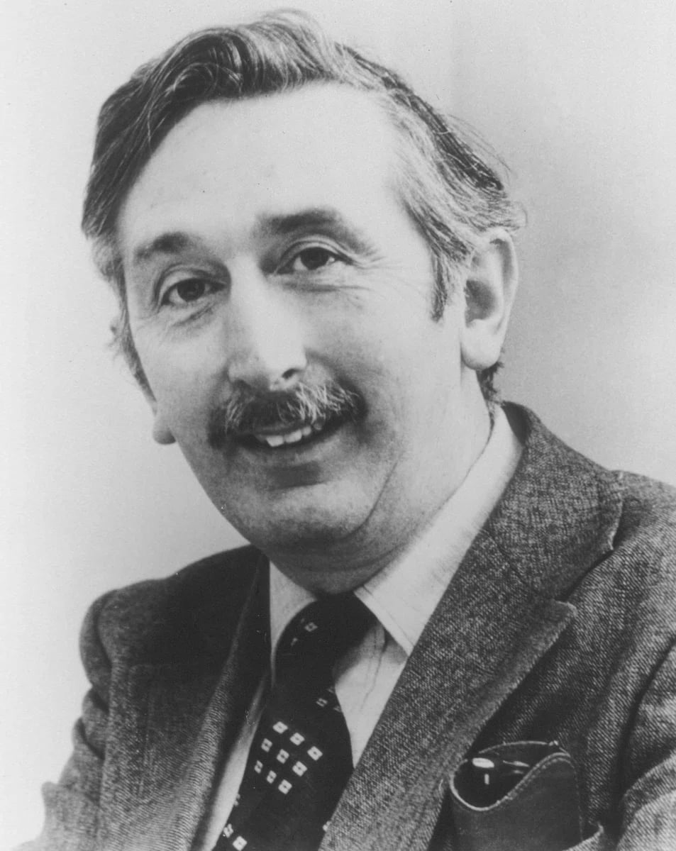 Porträt von Godfrey Hounsfield (1919–2004) – Gedenkseite