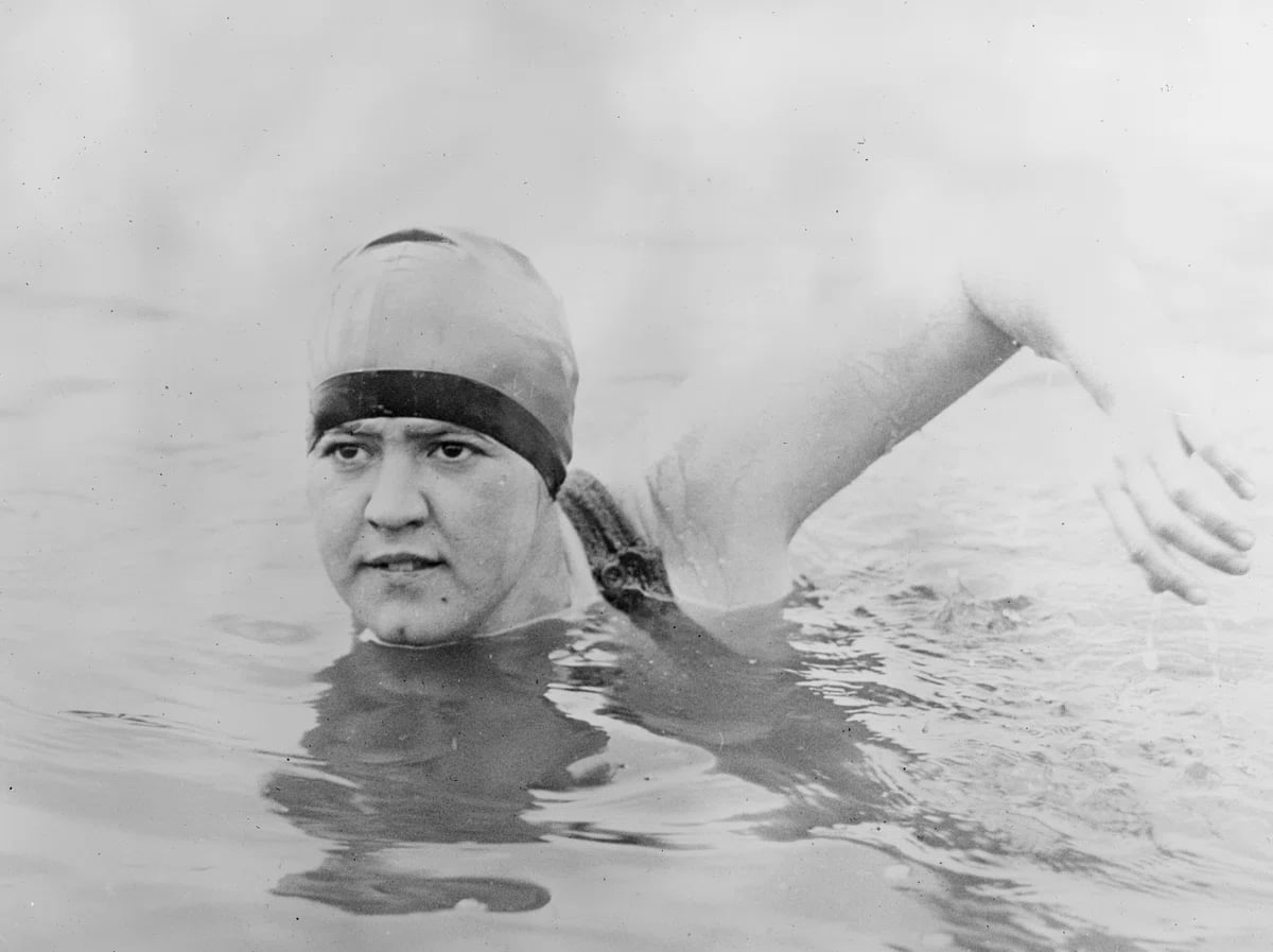 Portrait of Gertrude Ederle (1905–2003) – memorial page