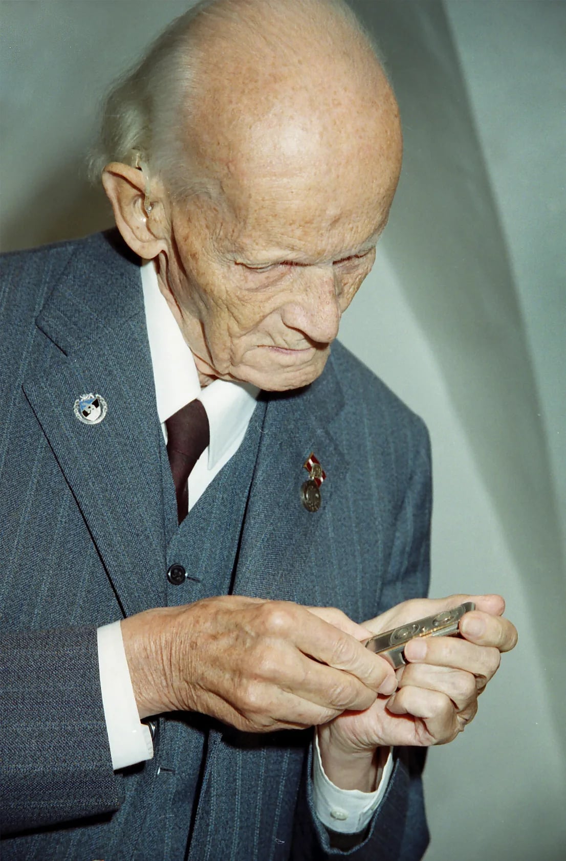 Porträt von Walter Zapp (1905–2003) – Gedenkseite