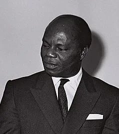 Portrait of Justin Ahomadégbé (1917–2002) – memorial page