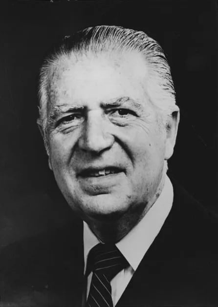 Portrait of Fernando Belaúnde Terry (1912–2002) – memorial page