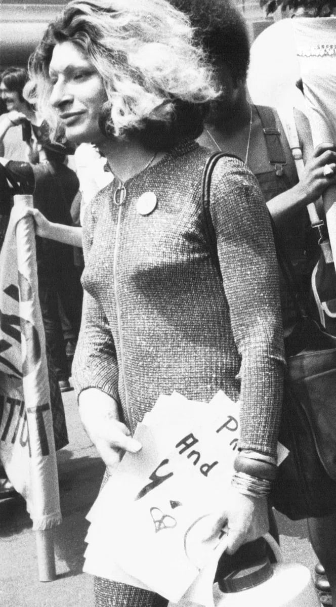 Porträt von Sylvia Rivera (1951–2002) – Gedenkseite