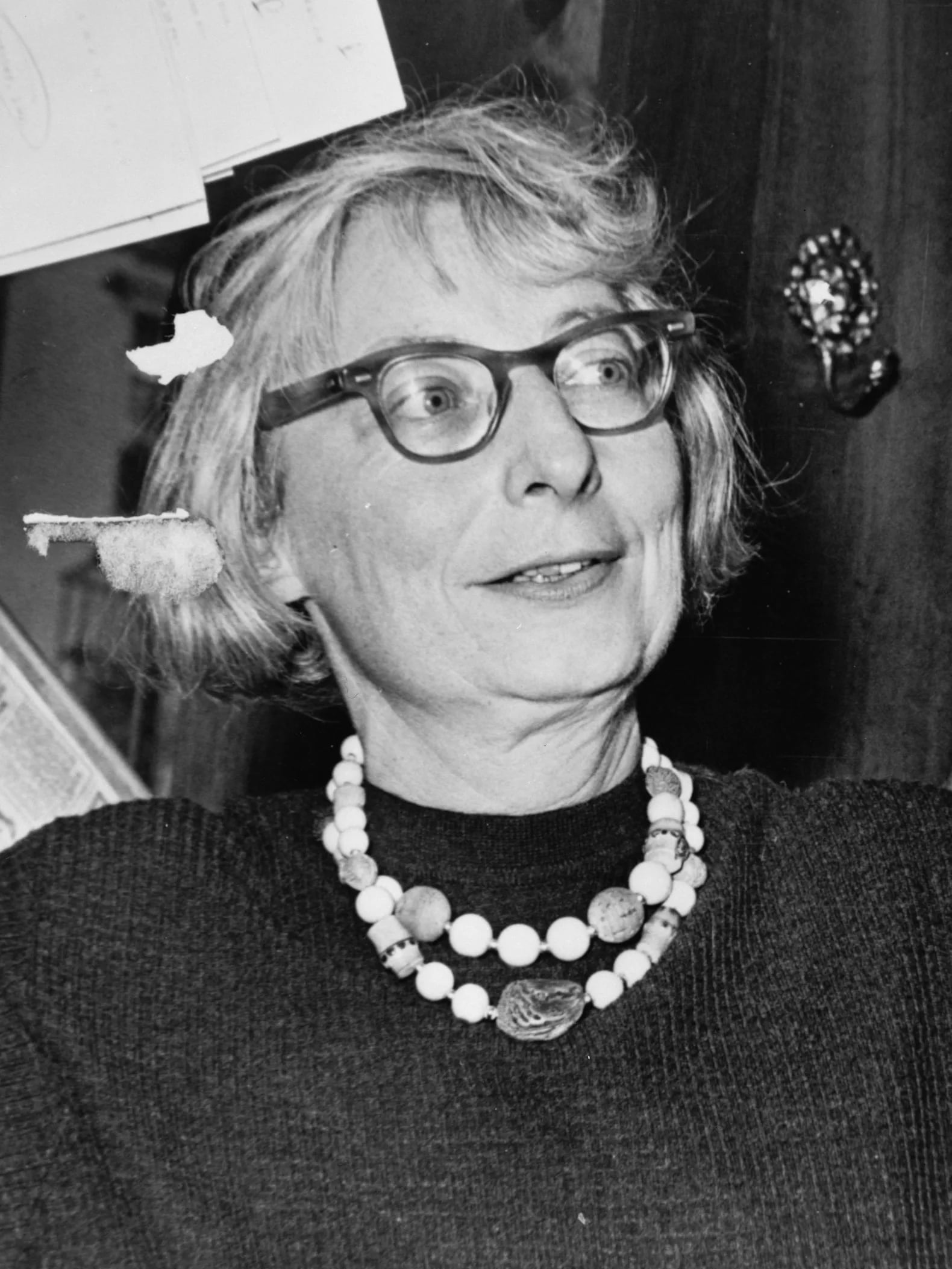 Porträt von Jane Jacobs (1916–2006) – Gedenkseite