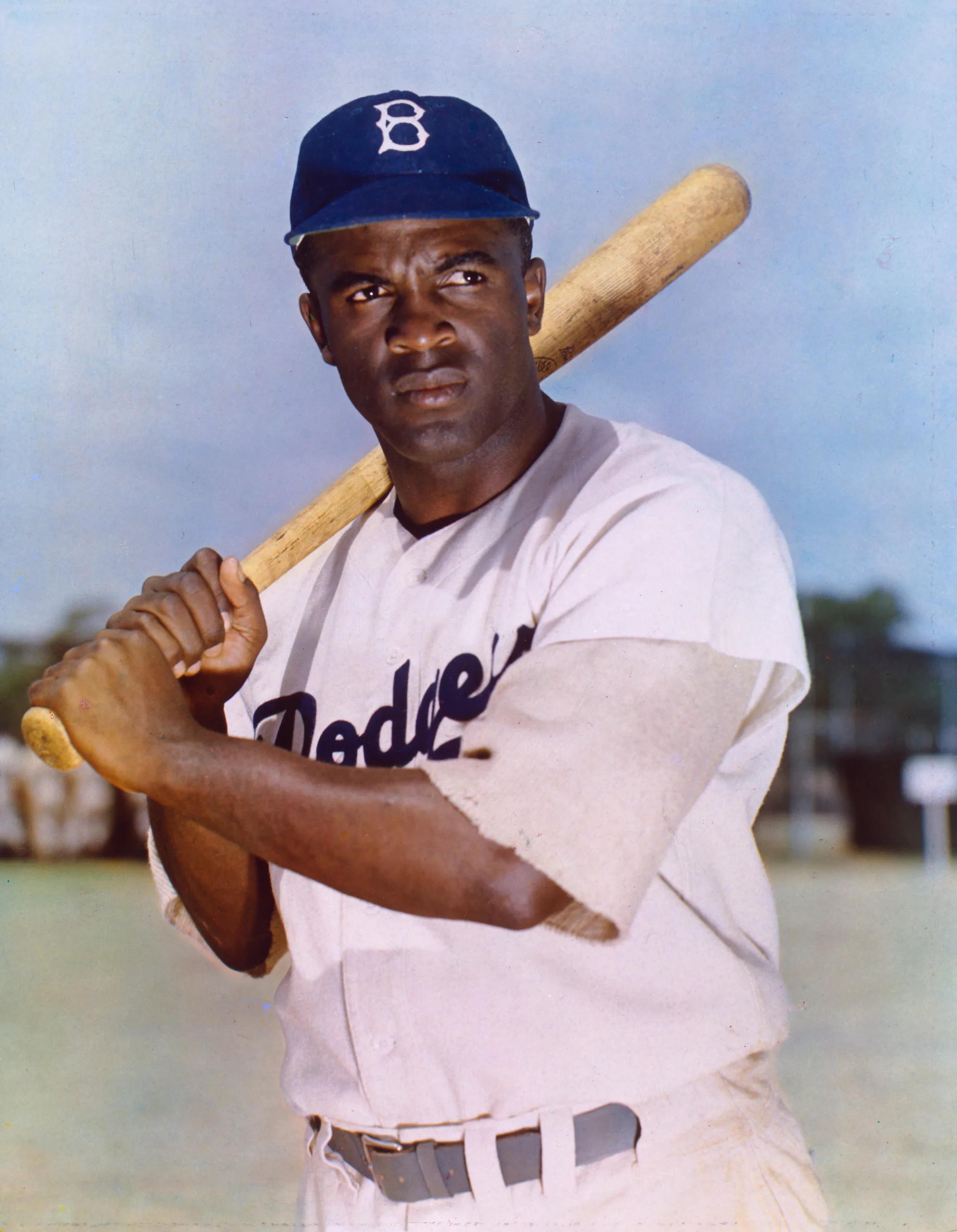 Porträt von Jackie Robinson (1919–1972) – Gedenkseite