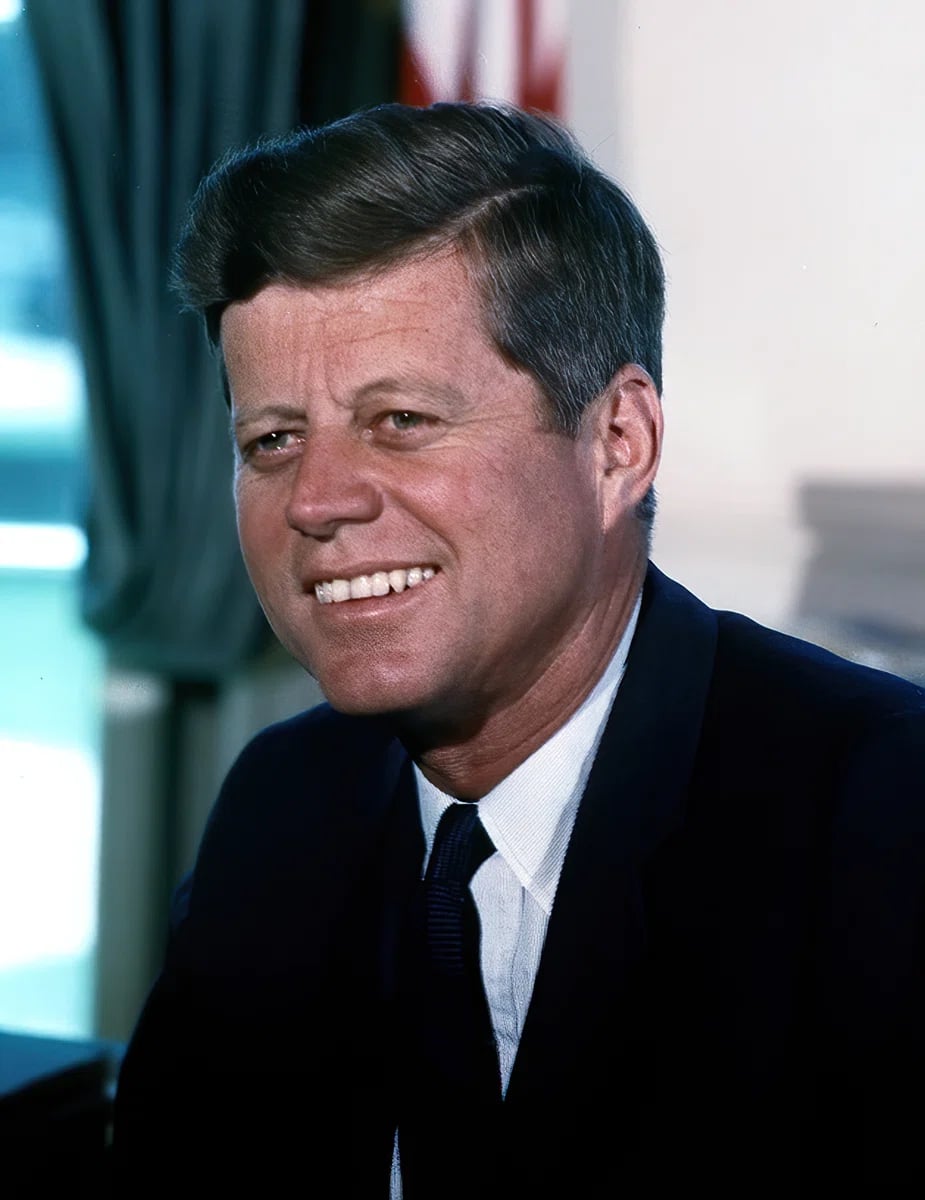 Porträt von John F. Kennedy (1917–1963) – Gedenkseite