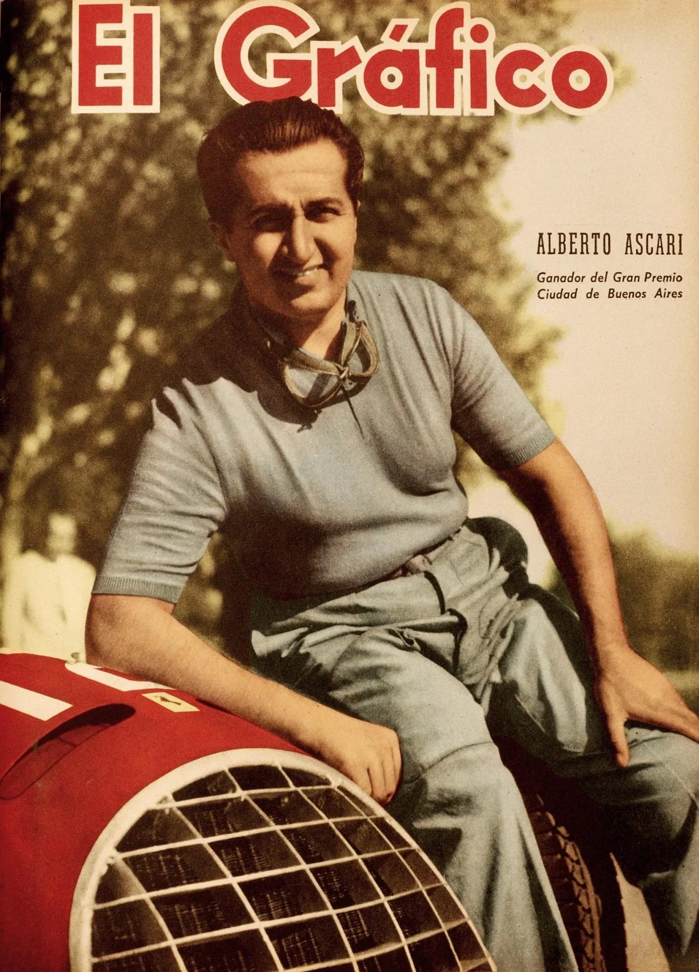 Porträt von Alberto Ascari (1918–1955) – Gedenkseite