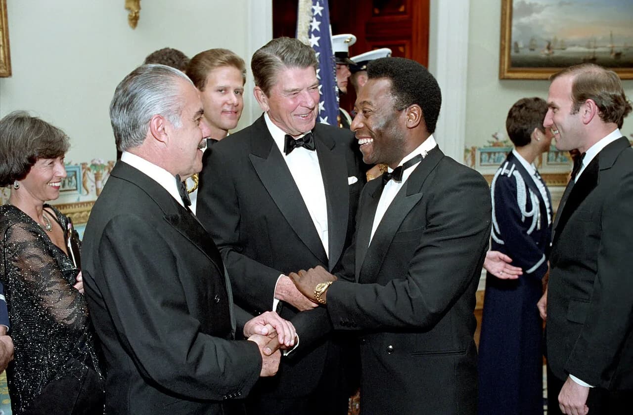 Gedenkseite von Pelé