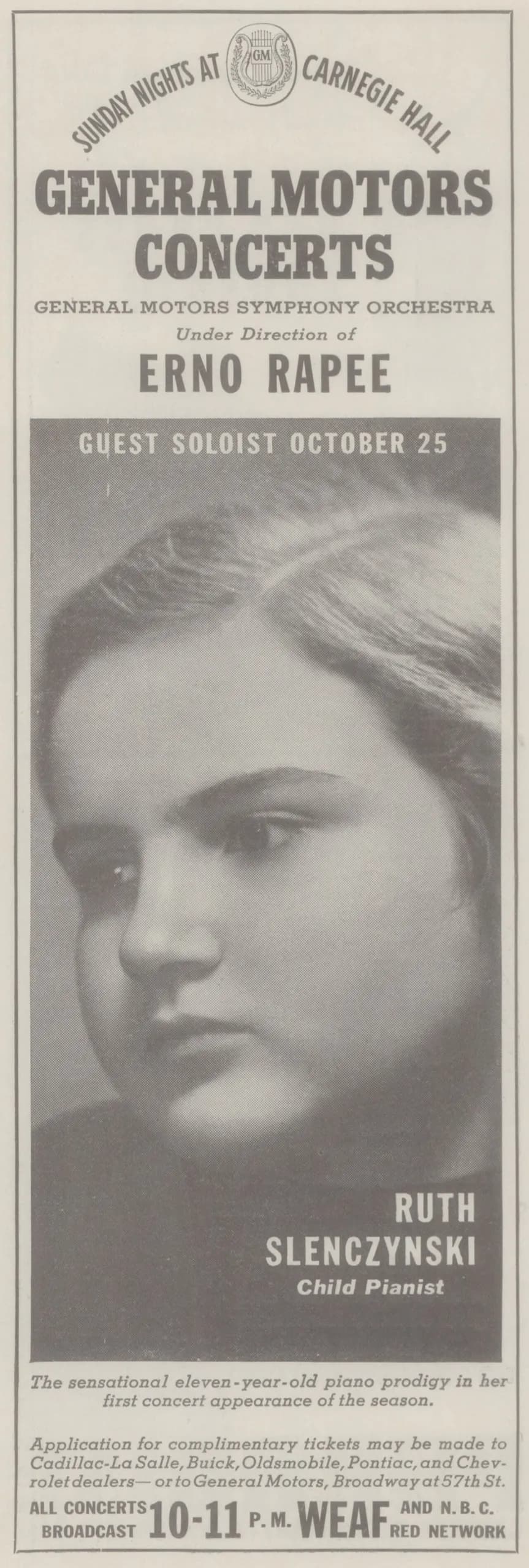 Gedenkseite von Ruth Slenczynska