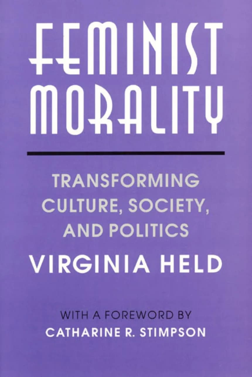 Memorial page of Virginia Held