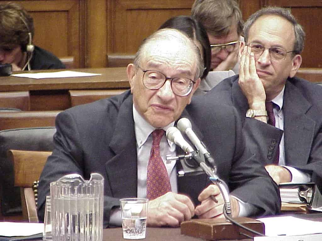 Gedenkseite von Alan Greenspan