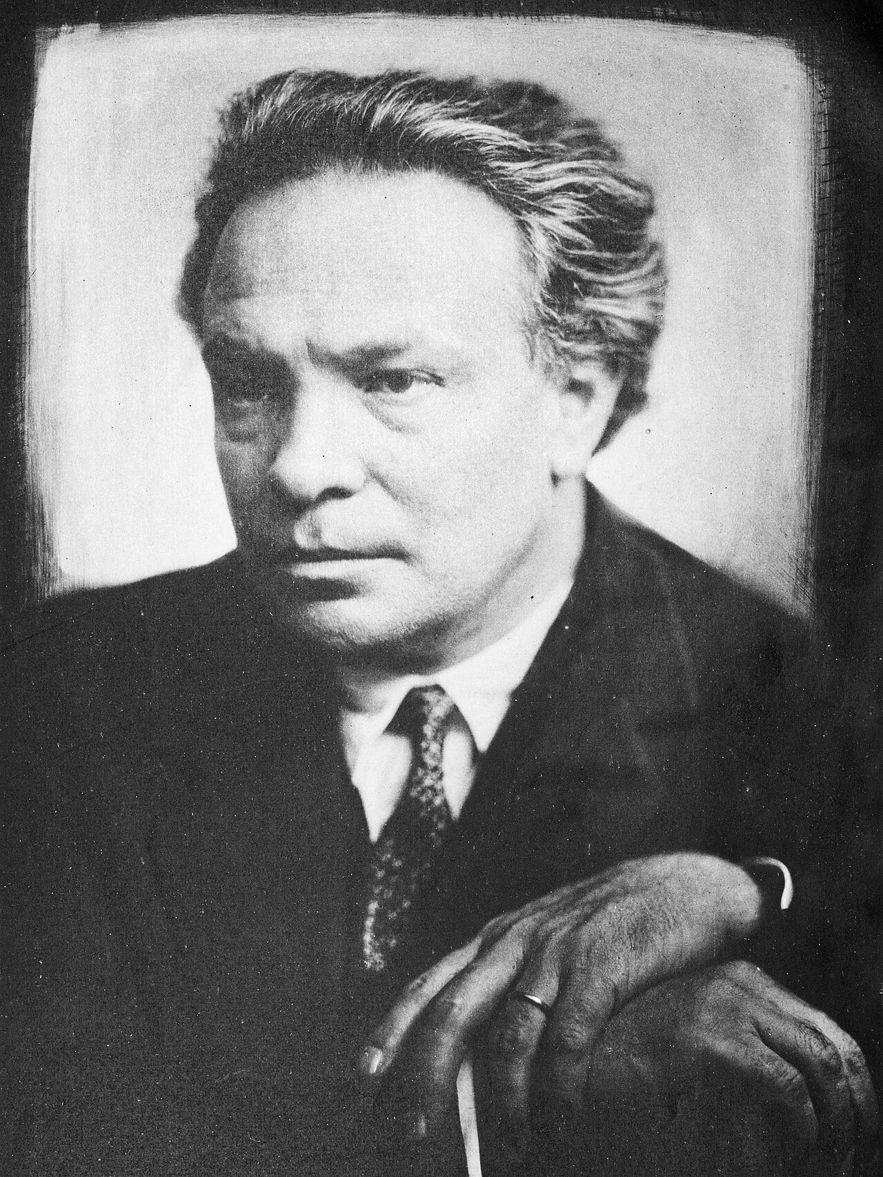 Porträt von Ottorino Respighi (1879–1936) – Gedenkseite