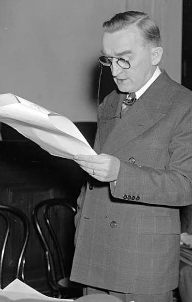 Portrait of Joseph C. O’Mahoney (1884–1962) – memorial page