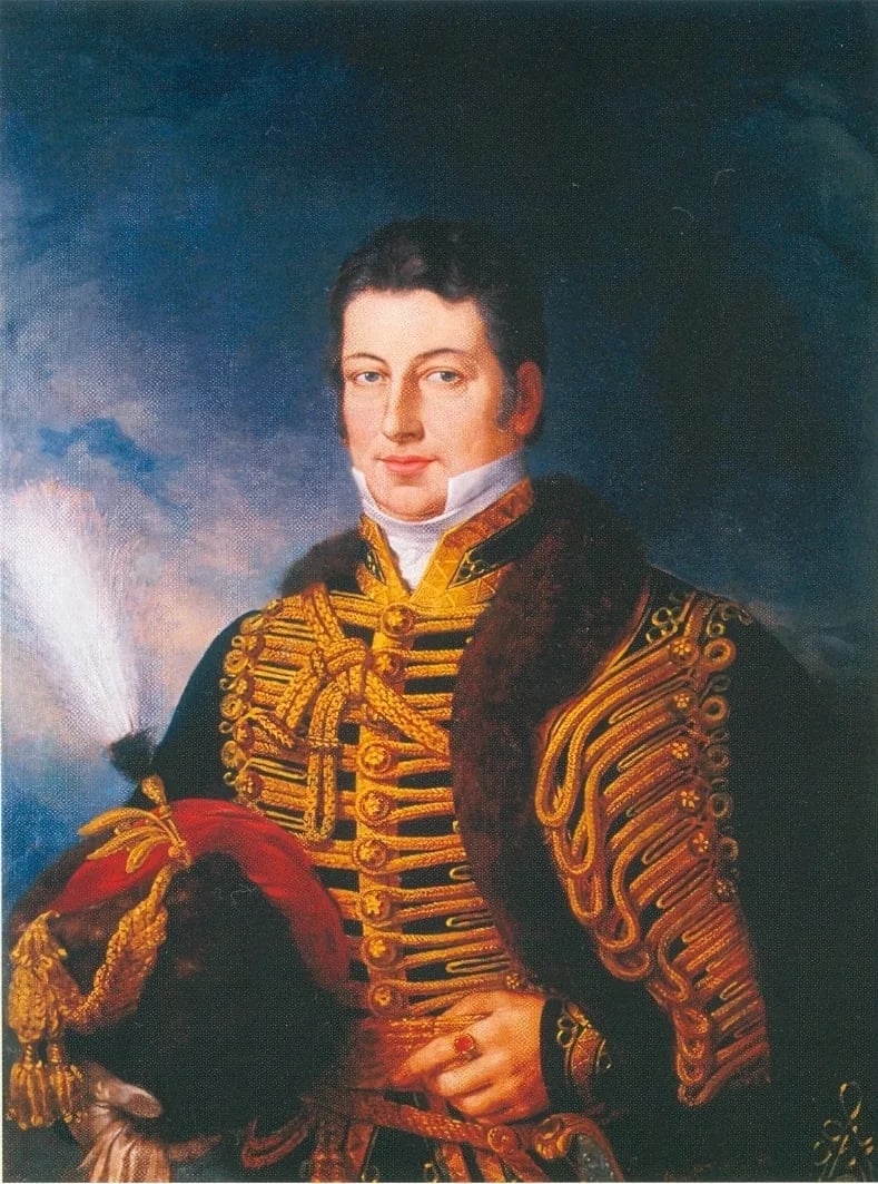 Porträt von András Forray (1780–1830) – Gedenkseite