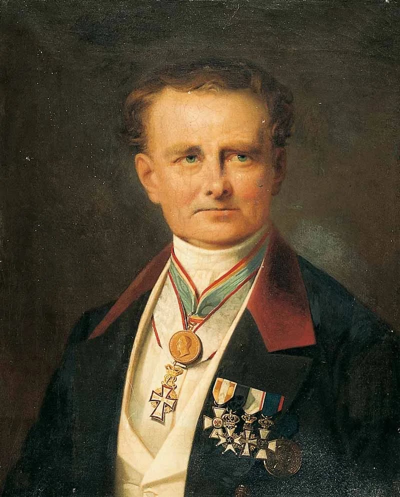 Porträt von Georg Christian Friedrich Lisch (1801–1883) – Gedenkseite