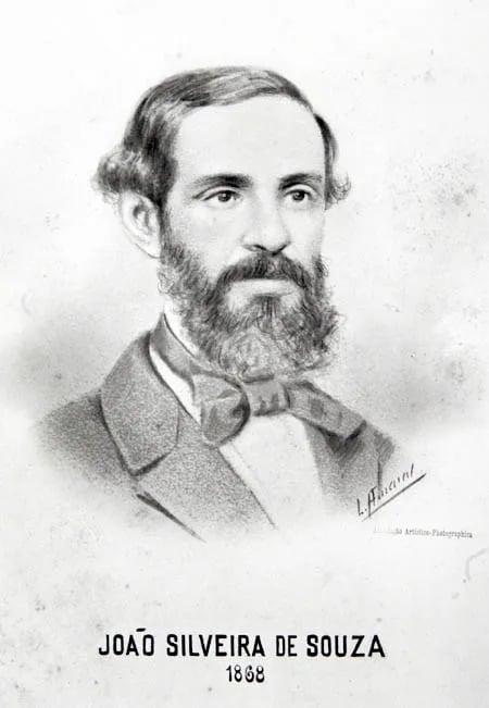 Porträt von João Silveira de Sousa (1824–1906) – Gedenkseite