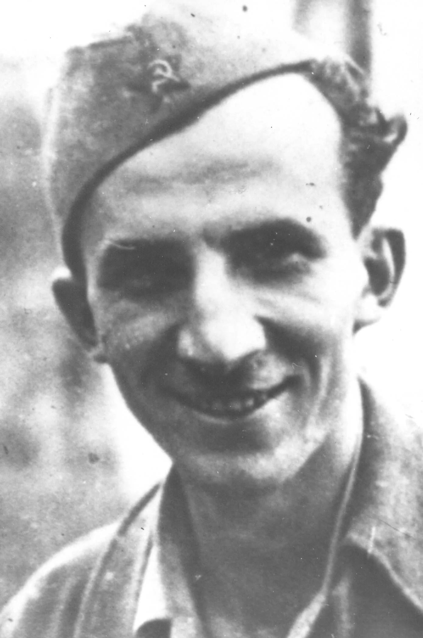 Porträt von Krsto Bajić (1919–1944) – Gedenkseite