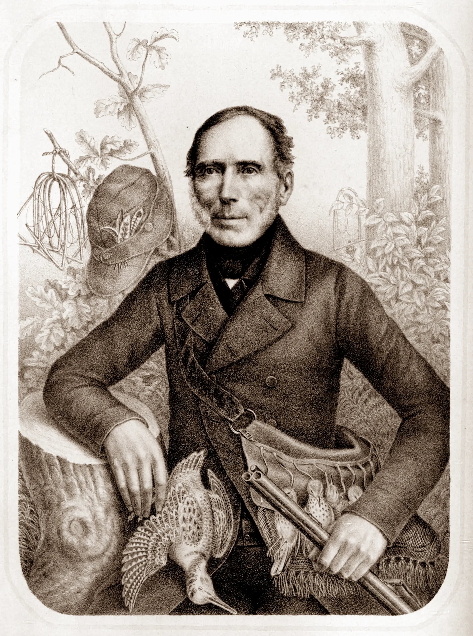 Portrait of Carl Andreas Naumann (1786–1854) – memorial page