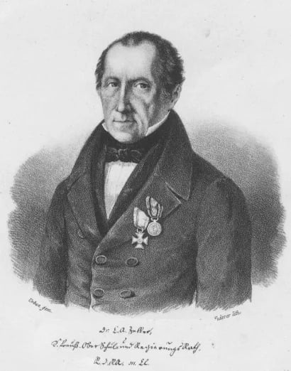 Porträt von Carl August Zeller (1774–1840) – Gedenkseite