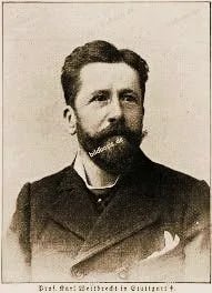 Porträt von Carl Weitbrecht (1847–1904) – Gedenkseite