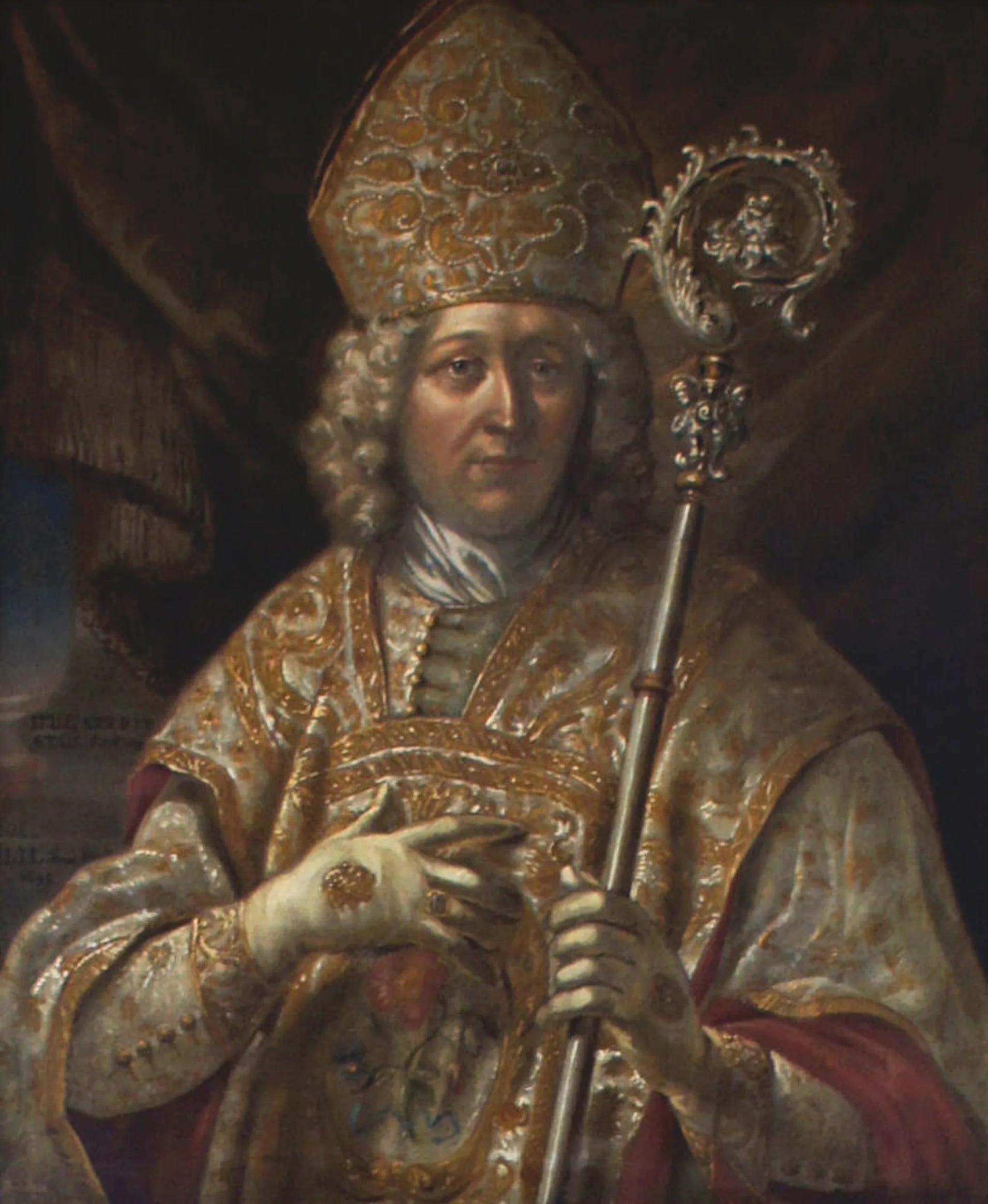 Porträt von Johann Franz Eckher von Kapfing und Liechteneck (1649–1727) – Gedenkseite