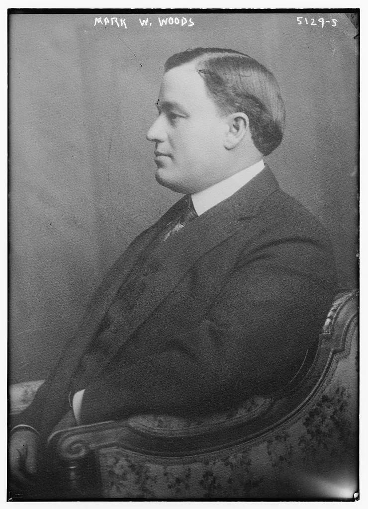 Porträt von Marcus White Woods (1870–1956) – Gedenkseite