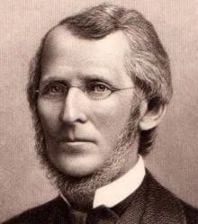 Porträt von Daniel Moore Bates (1821–1879) – Gedenkseite