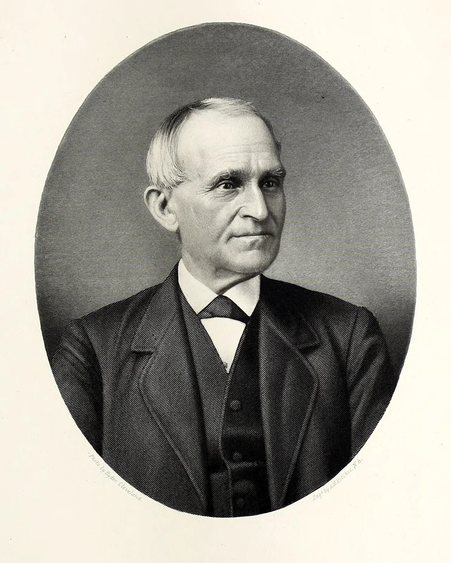 Portrait of Alva Bradley (1814–1885) – memorial page