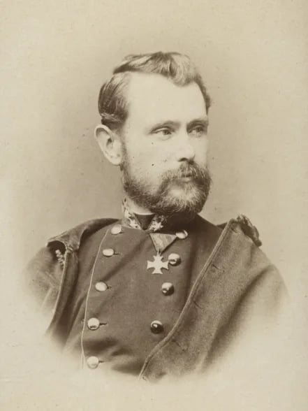 Porträt von Theodor Braumüller von Tannbruck (1829–1904) – Gedenkseite