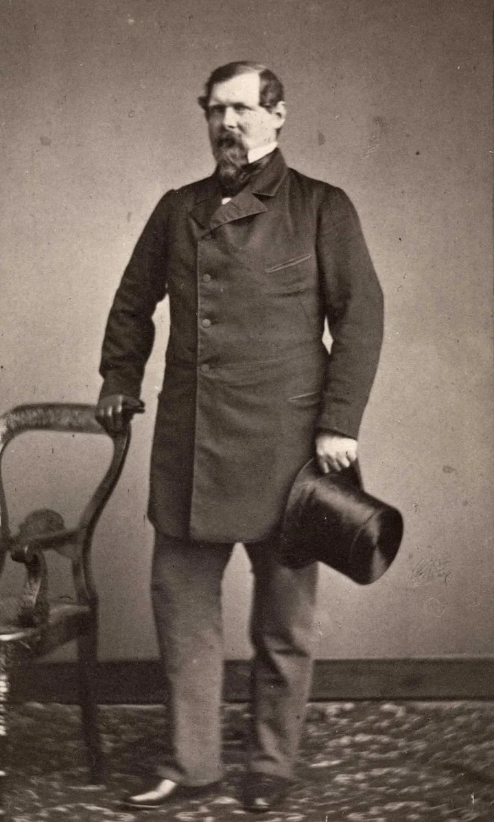 Portrait of Nicolai Krog Oscar von Munthe af Morgenstierne (1822–1908) – memorial page