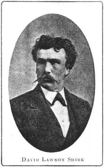 Porträt von David Lawson Shirk (1844–1928) – Gedenkseite