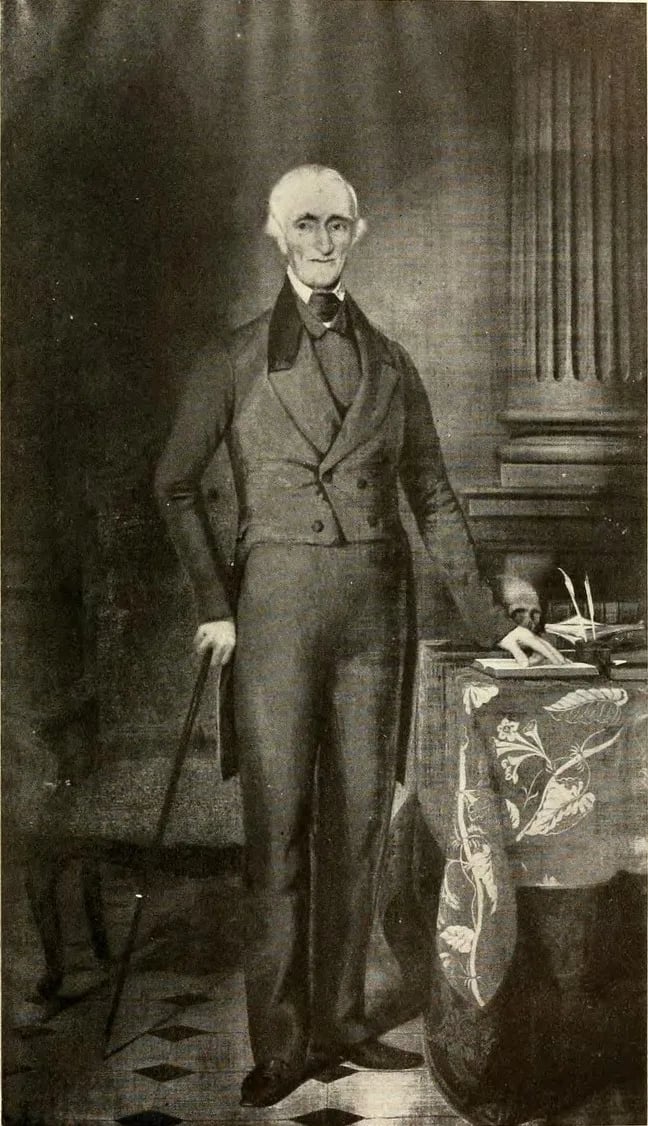 Portrait of Tristram Thomas (1769–1851) – memorial page