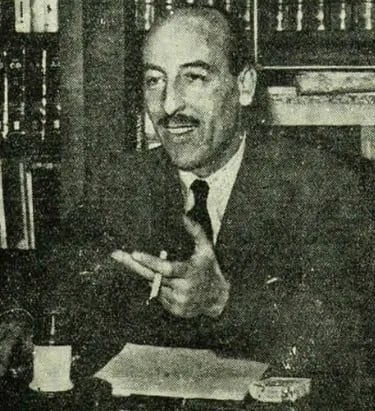 Porträt von Valentino Bompiani (1898–1992) – Gedenkseite