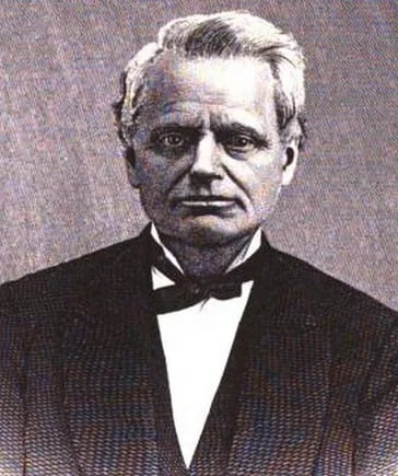 Porträt von Charles C. Comstock (1818–1900) – Gedenkseite