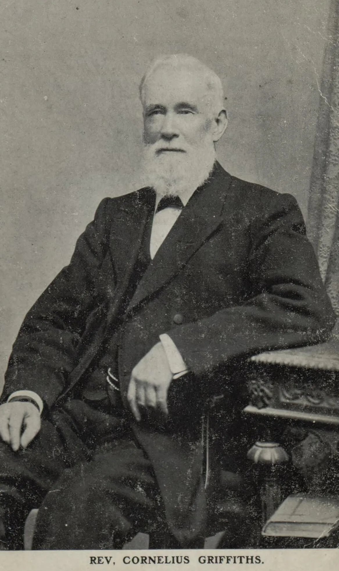 Porträt von Cornelius Griffiths (1829–1905) – Gedenkseite