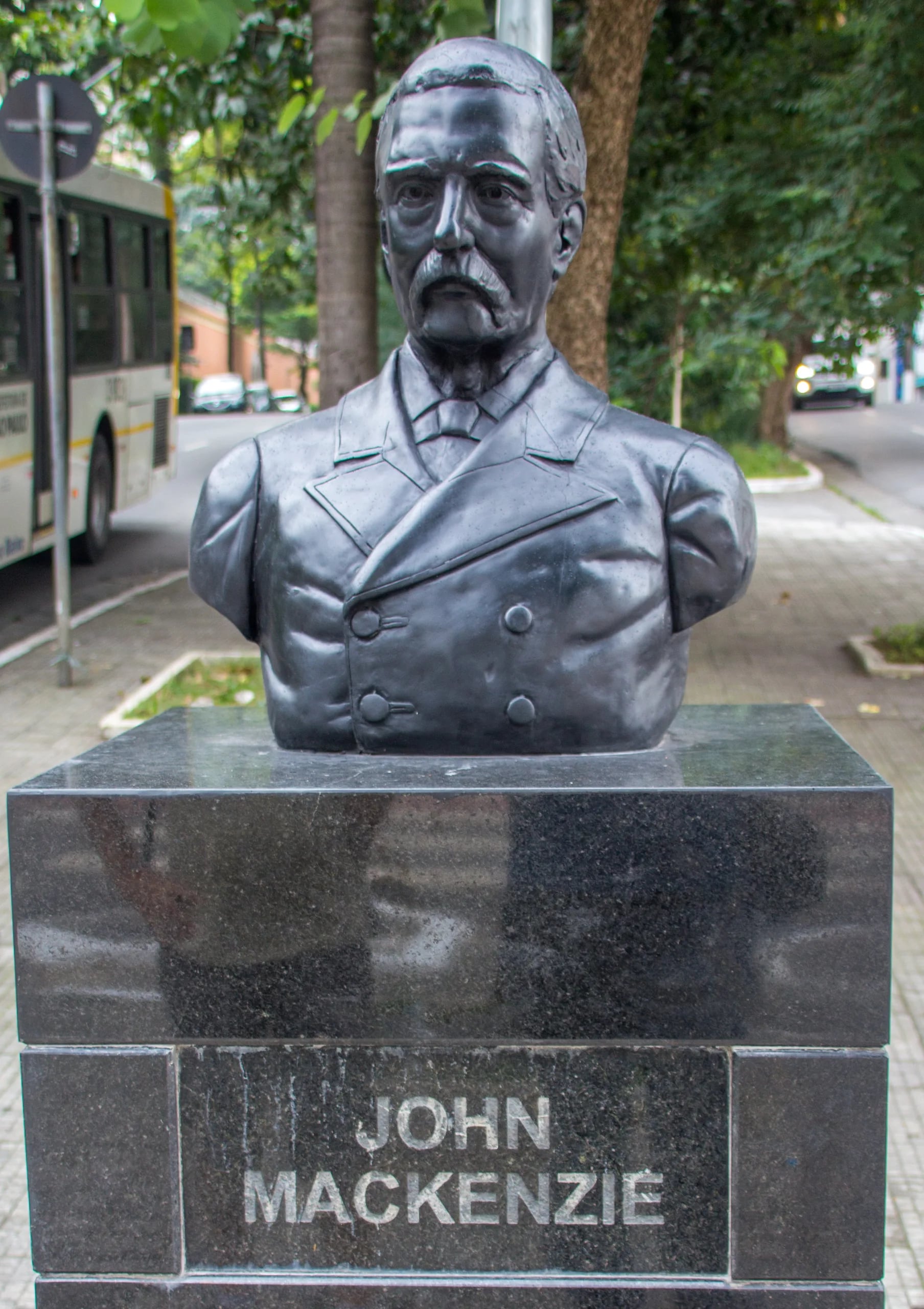 Porträt von John Theron Mackenzie (1818–1892) – Gedenkseite