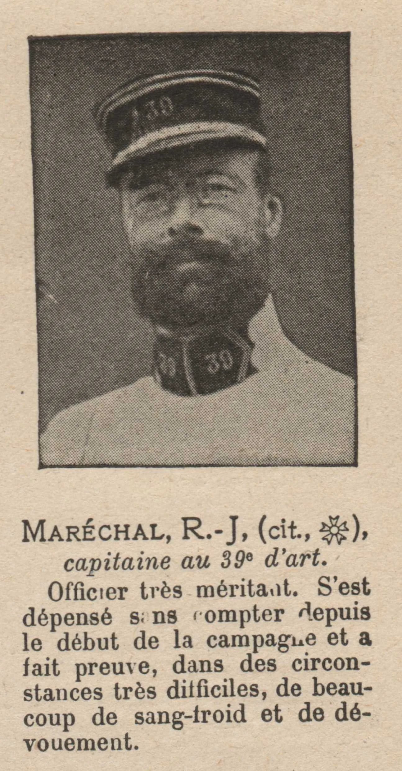 Porträt von René Joseph Maréchal (1877–1946) – Gedenkseite