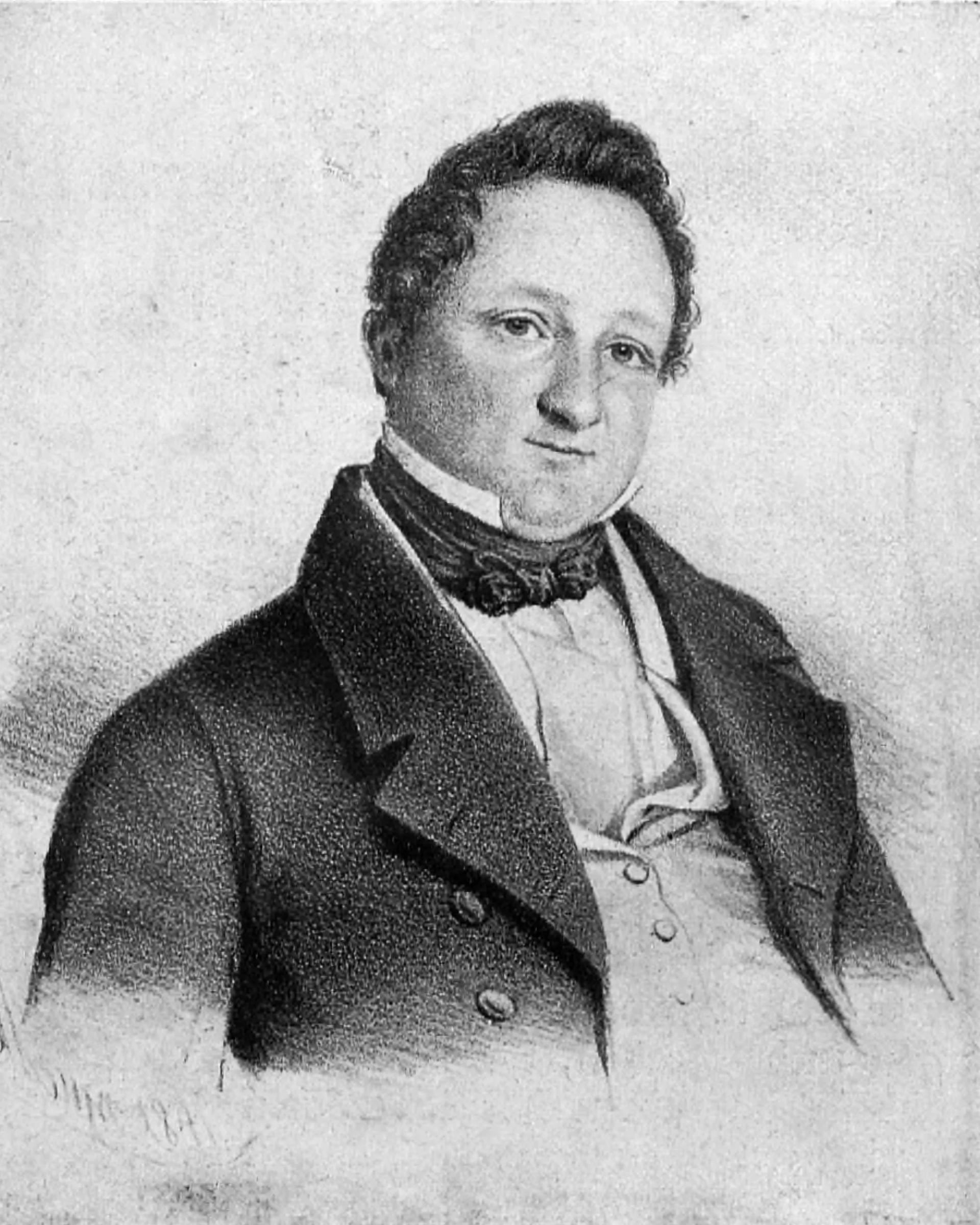 Porträt von Franz von Winckler (1803–1851) – Gedenkseite