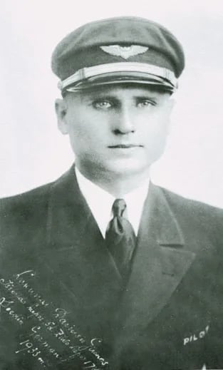 Portrait of Stasys Girėnas (1893–1933) – memorial page