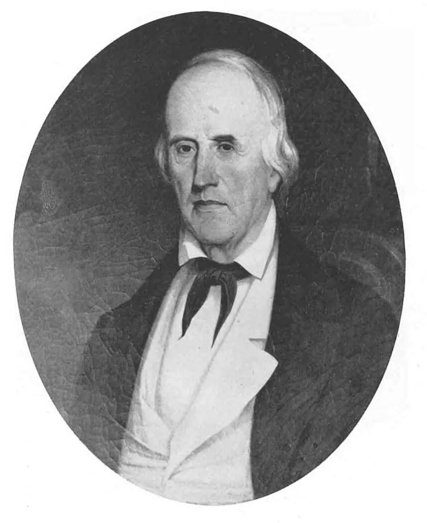 Portrait of Chilton Allan (1786–1858) – memorial page