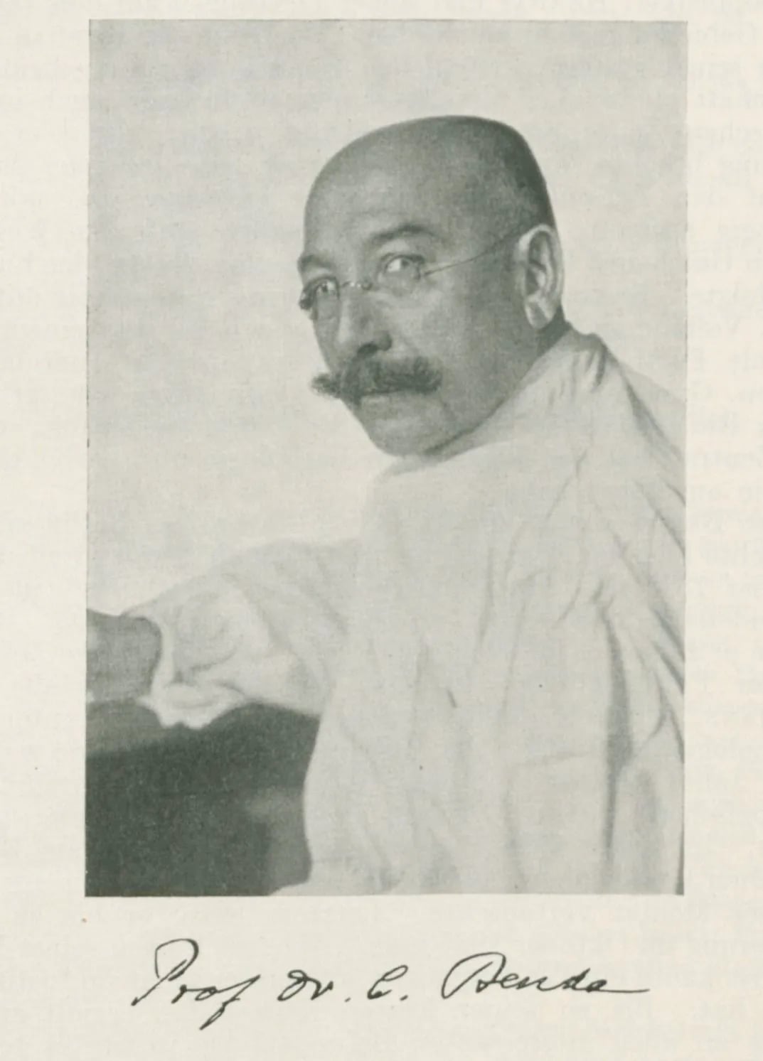Porträt von Carl Benda (1857–1932) – Gedenkseite