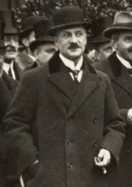 Porträt von Justus Cornelis Pape (1882–1931) – Gedenkseite